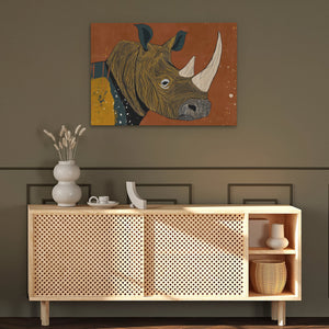 Rust and Horn - Luxury Wall Art