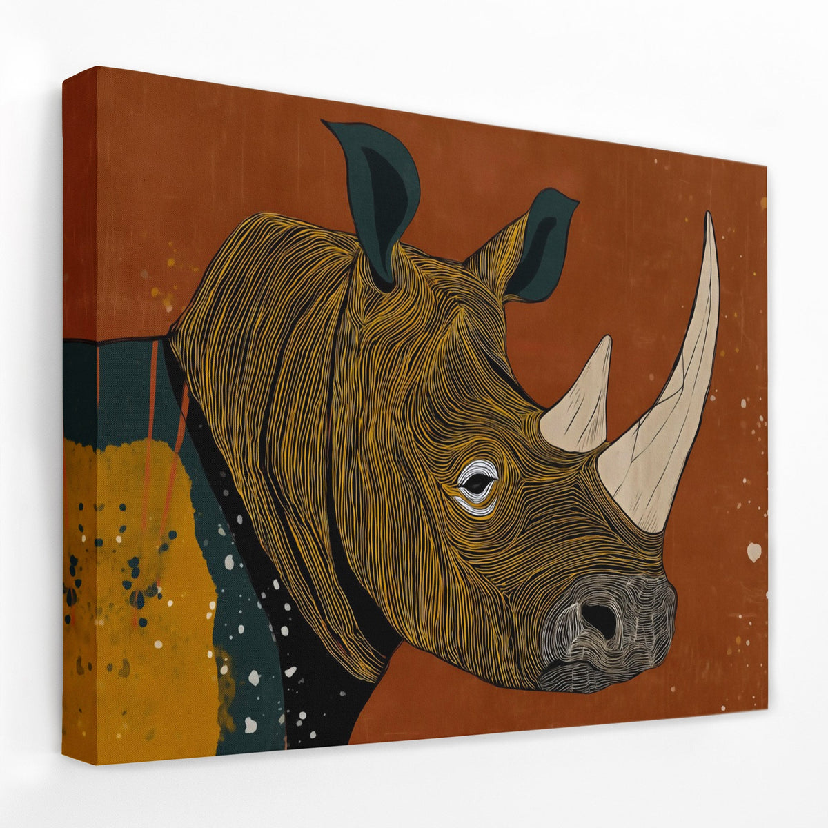 Rust and Horn - Luxury Wall Art