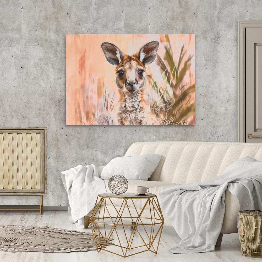 Rustic Roo - Luxury Wall Art
