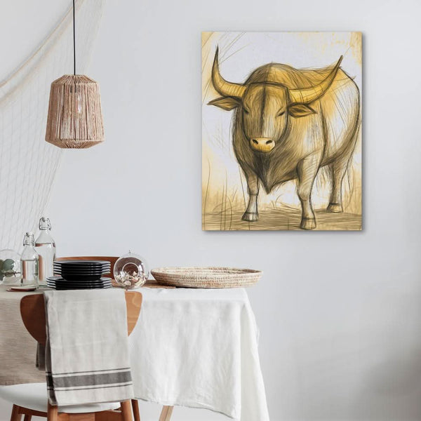 Rustic Strength in a room