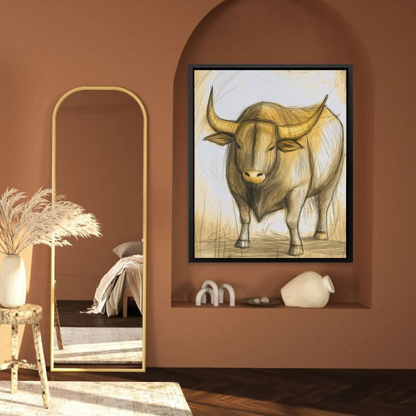 Rustic Strength in a room