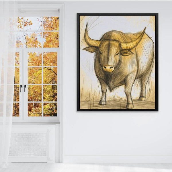 Rustic Strength in a room