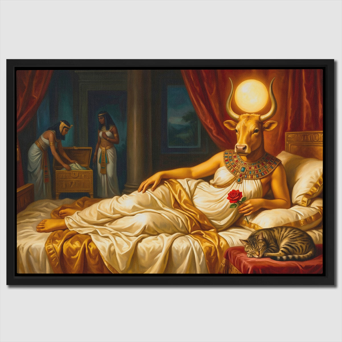 Sacred Bull Repose — Sacred Bull Repose Close Up Landscape 79