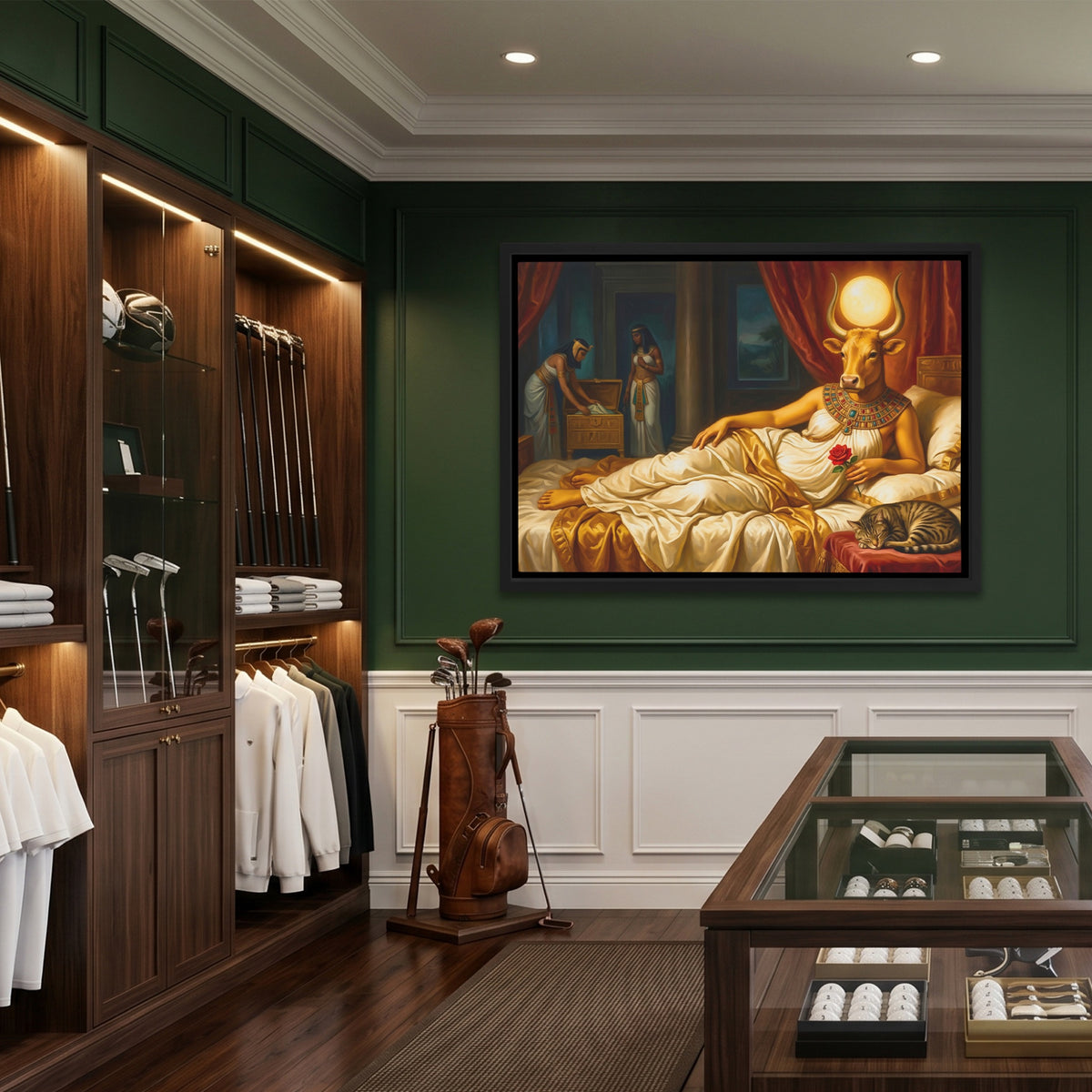 Sacred Bull Repose — Sacred Bull Repose Clubhouse Golf Land 100