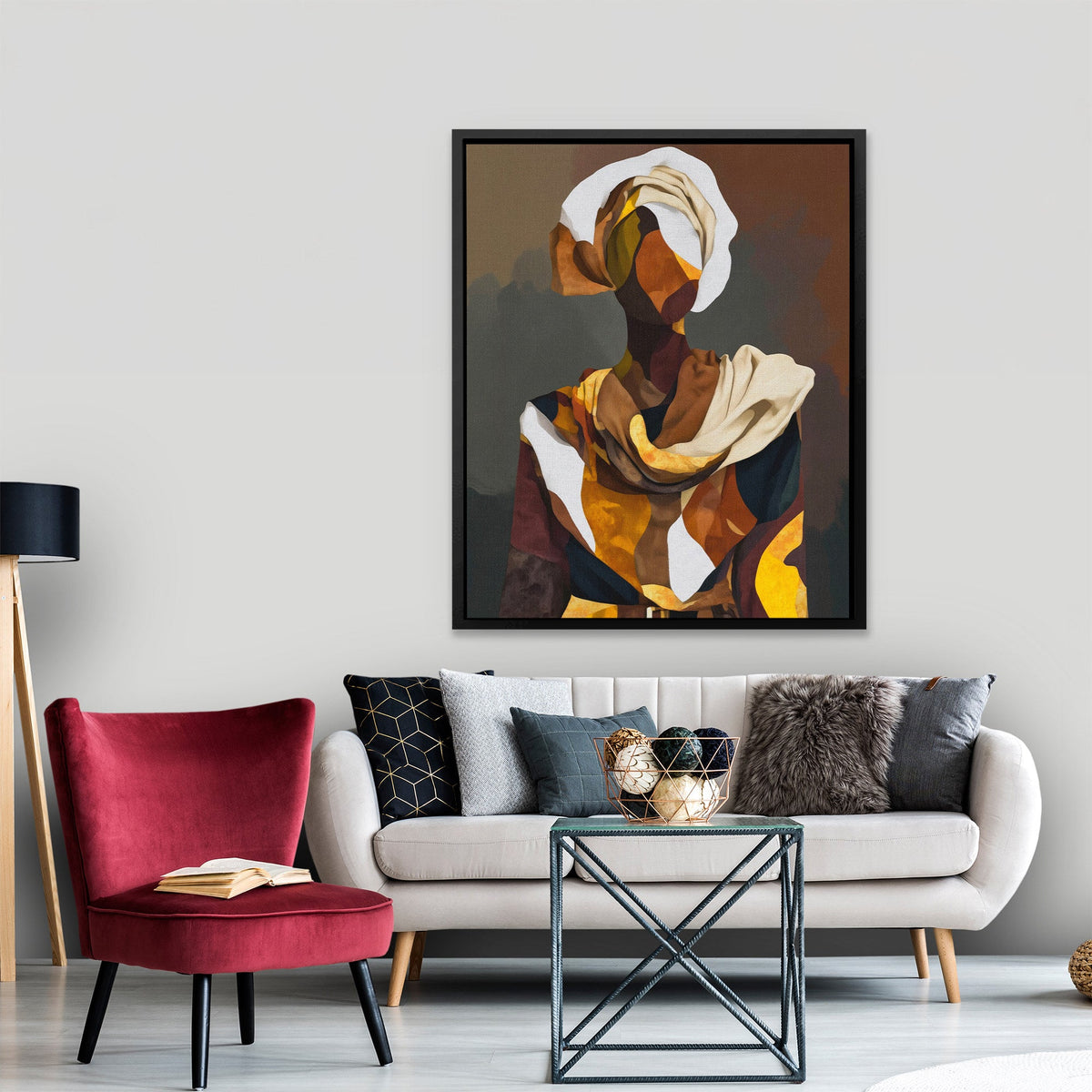 Sacred Geometry Prayer - Luxury Wall Art