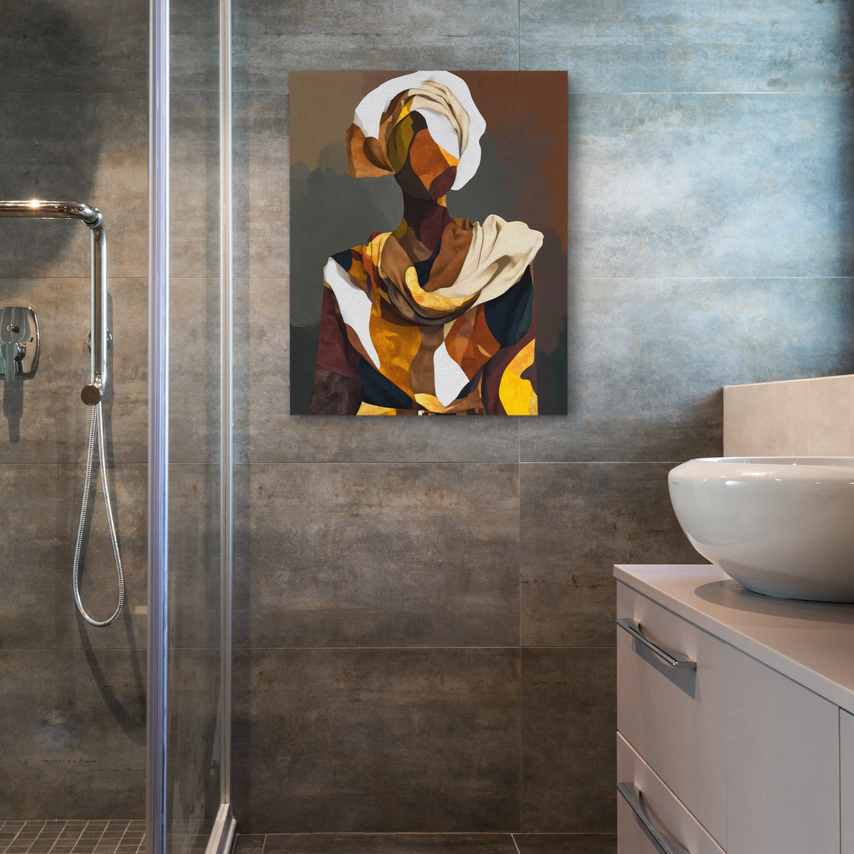 Sacred Geometry Prayer - Luxury Wall Art