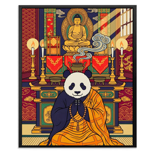 Sacred Praying Panda — Sacred Praying Panda Front Facing Portrait2 48
