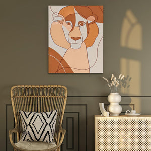 Safari King - Luxury Wall Art