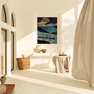 Sahara Stroll - Luxury Wall Art