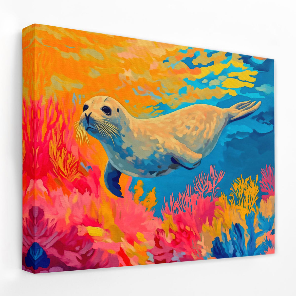 Saltwater Seal - Luxury Wall Art