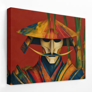 Samurai Bamboo Gold — Samurai Bamboo Gold Landscape   Side View   Mirror Wrap 168