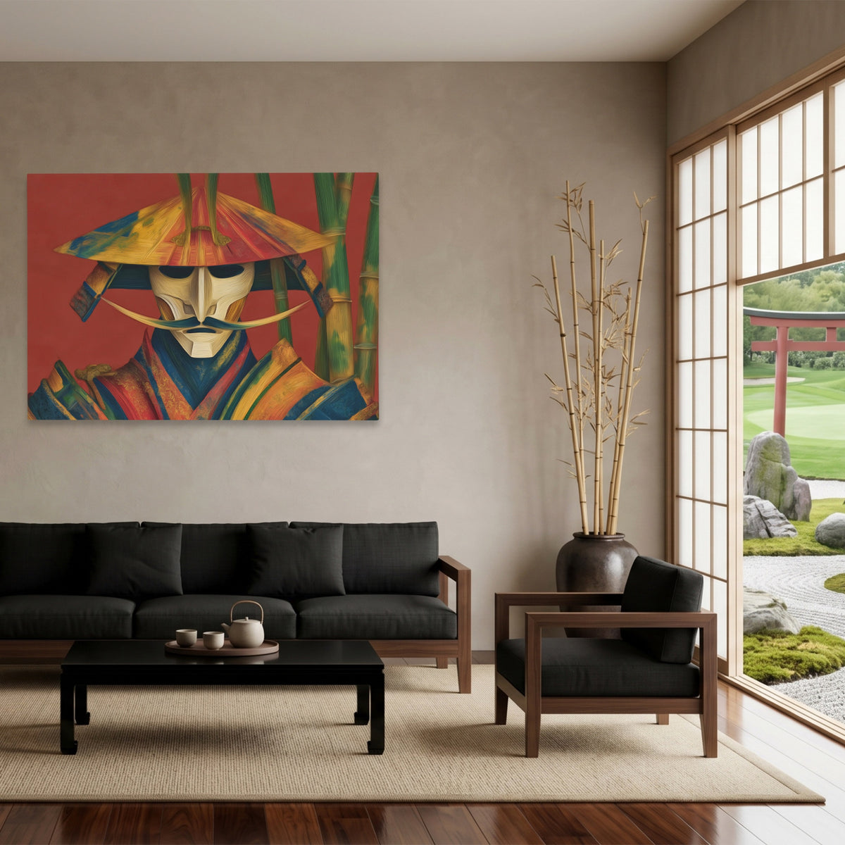 Samurai Bamboo Gold — Samurai Bamboo Gold Japanese Garden Land 130