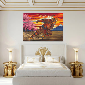 Samurai Bull Charging — Samurai Bull Charging Egyptian Isis Room Land 41