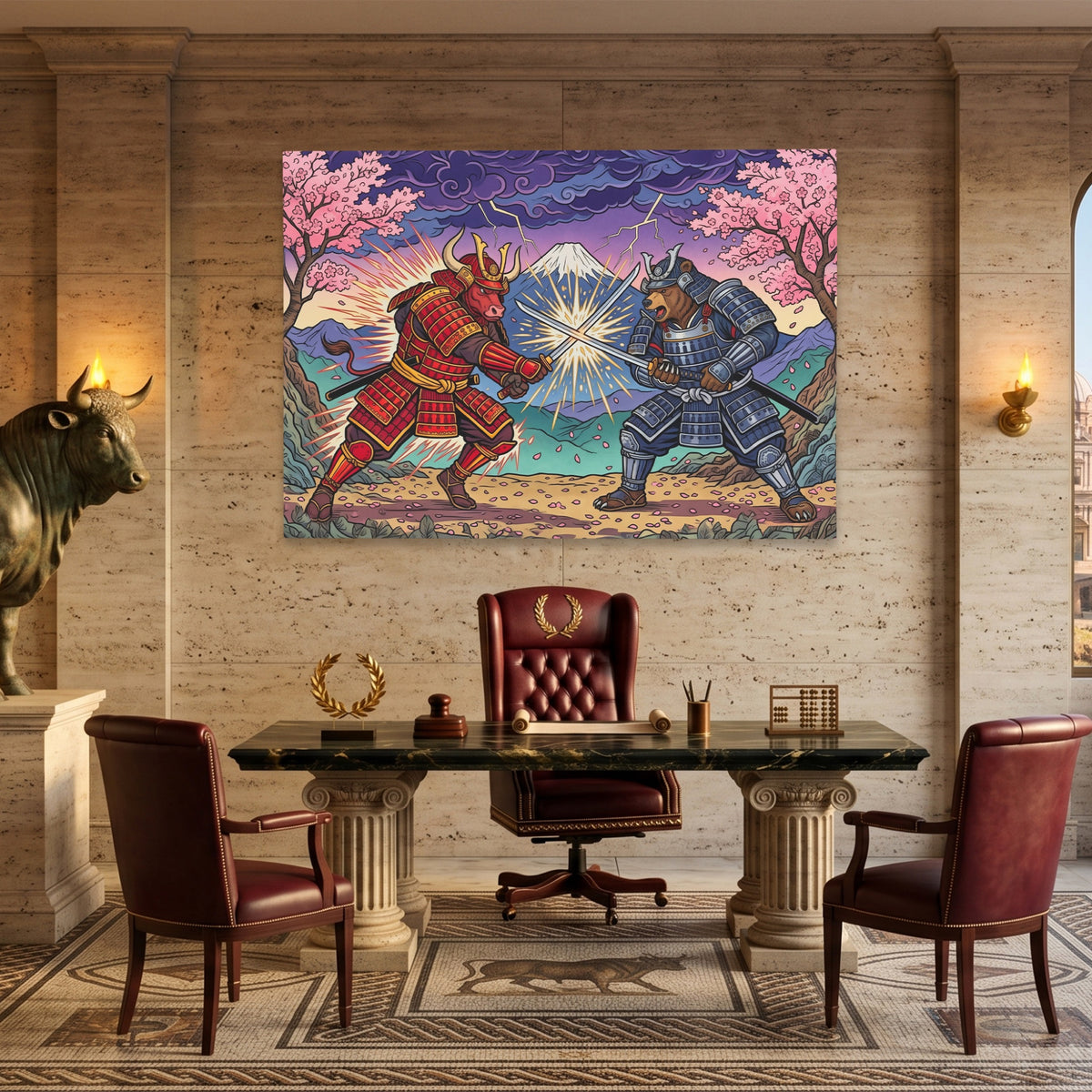 Samurai Bull Duel — Samurai Bull Duel Italian Bullish Land 150
