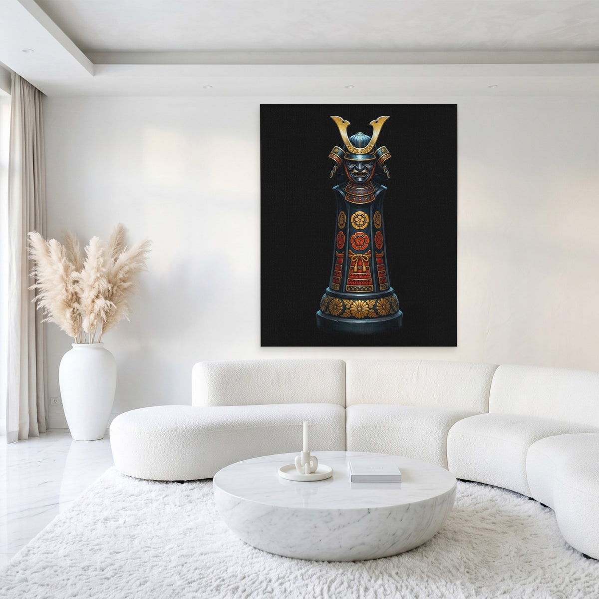 Samurai Chess King — Samurai Chess King White Luxury Port 220