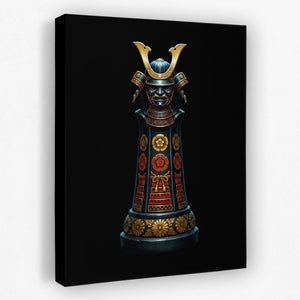 Samurai Chess King — Samurai Chess King Portrait   Side View   Mirror 204