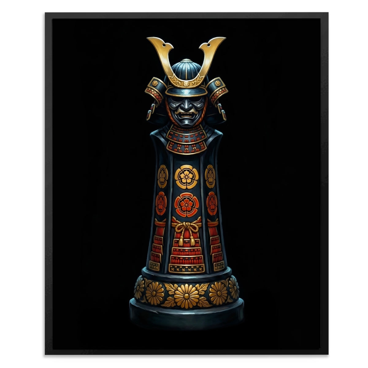Samurai Chess King — Samurai Chess King Front Facing Portrait2 12