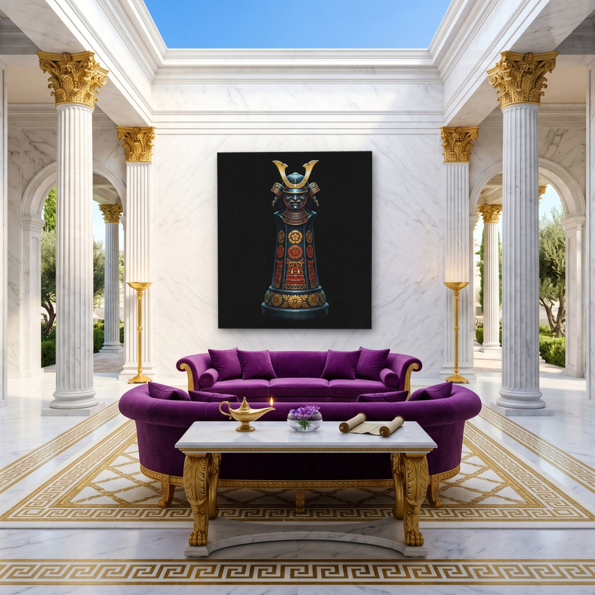 Samurai Chess King — Samurai Chess King Magic Room Port 76