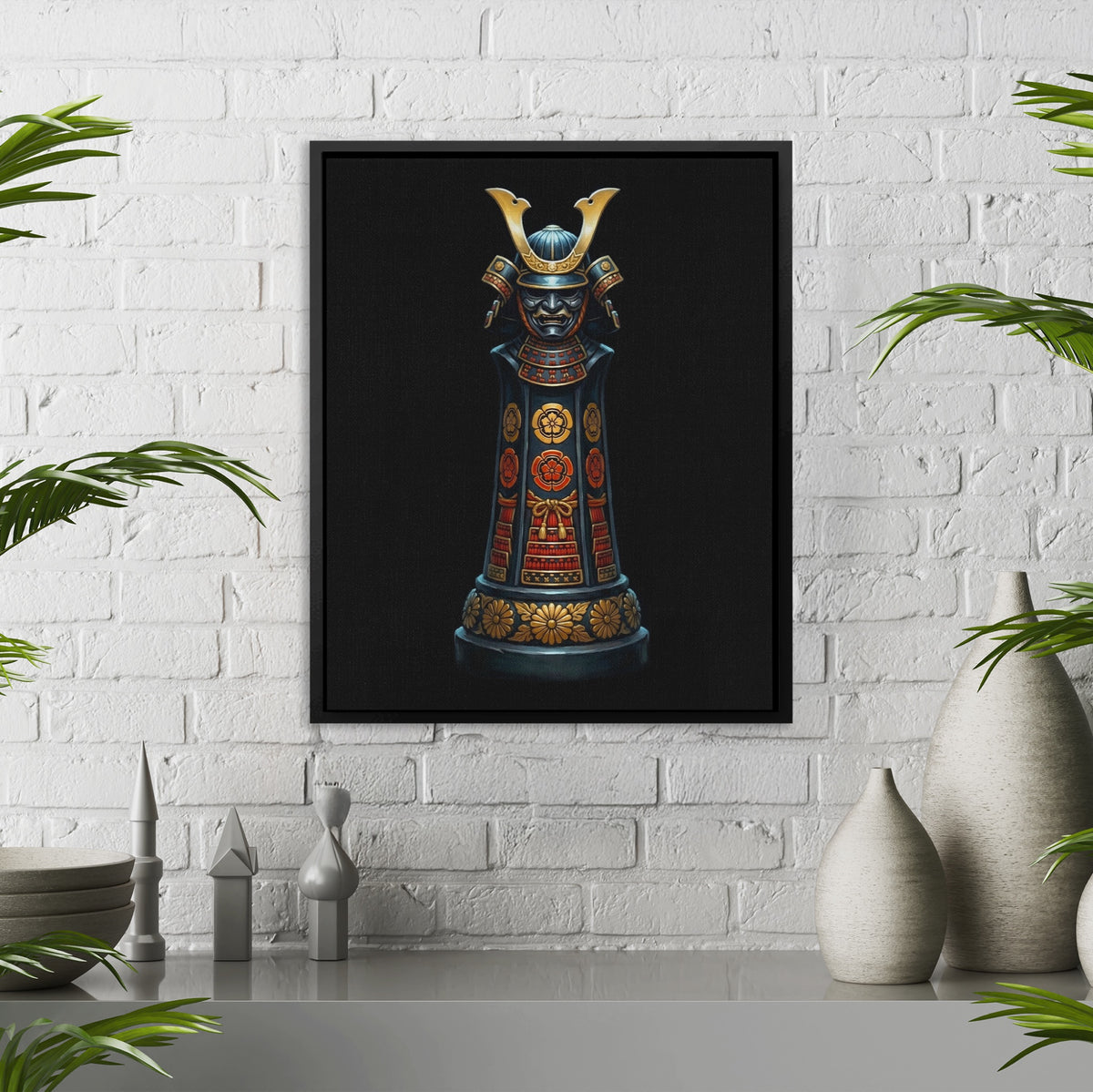 Samurai Chess King — Samurai Chess King New   White Brick Port 92