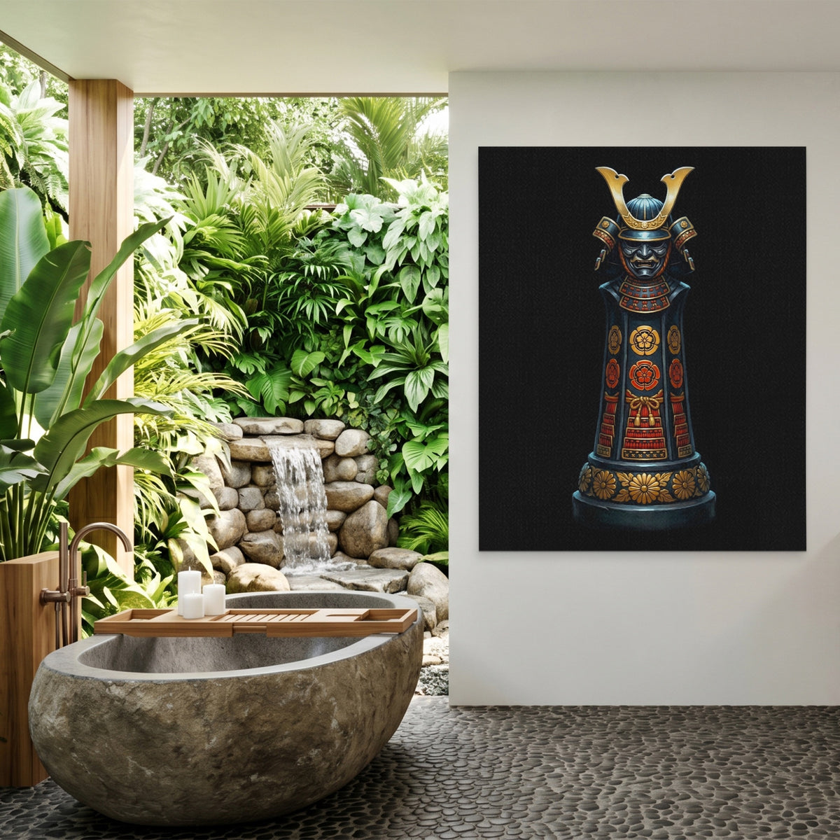 Samurai Chess King — Samurai Chess King Outdoor Bathroom Port 124