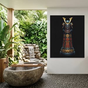 Samurai Chess King — Samurai Chess King Outdoor Bathroom Port 124