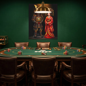 Samurai Couple Chess — Samurai Couple Chess Poker Room Green Port 409