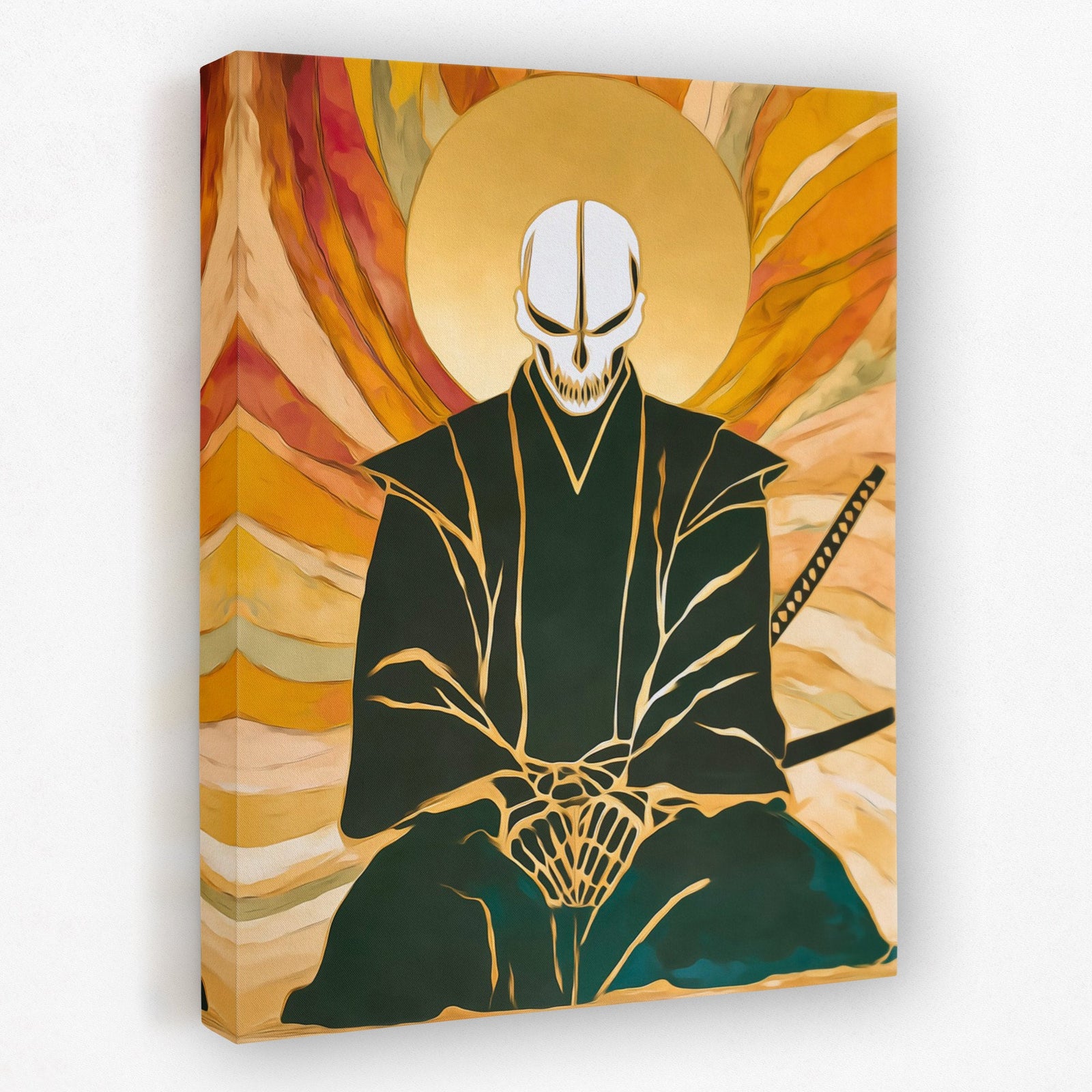 Samurai Death Meditation - Luxury Wall Art