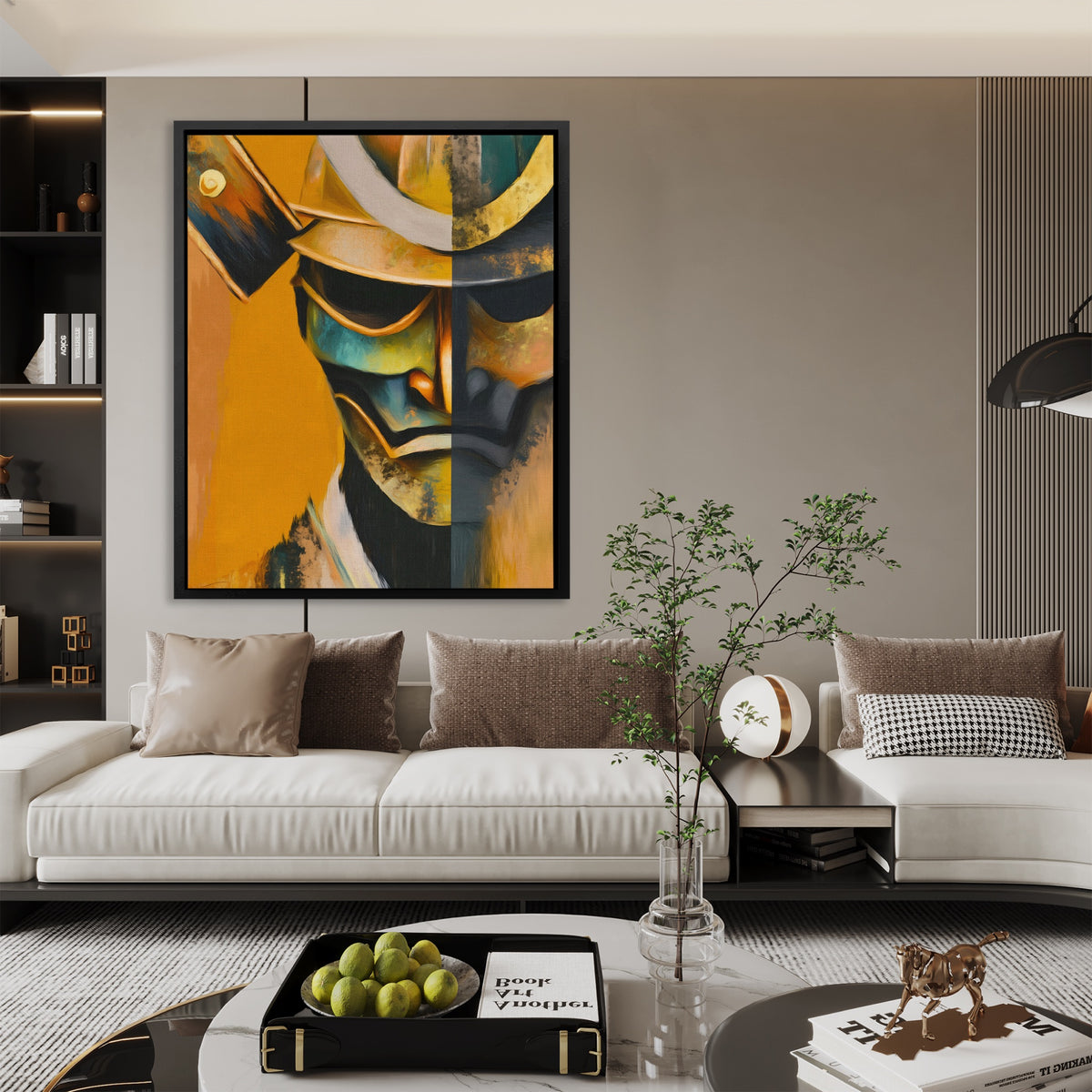 Samurai Intense Gold — Samurai Intense Gold Luxury Room Couch 63