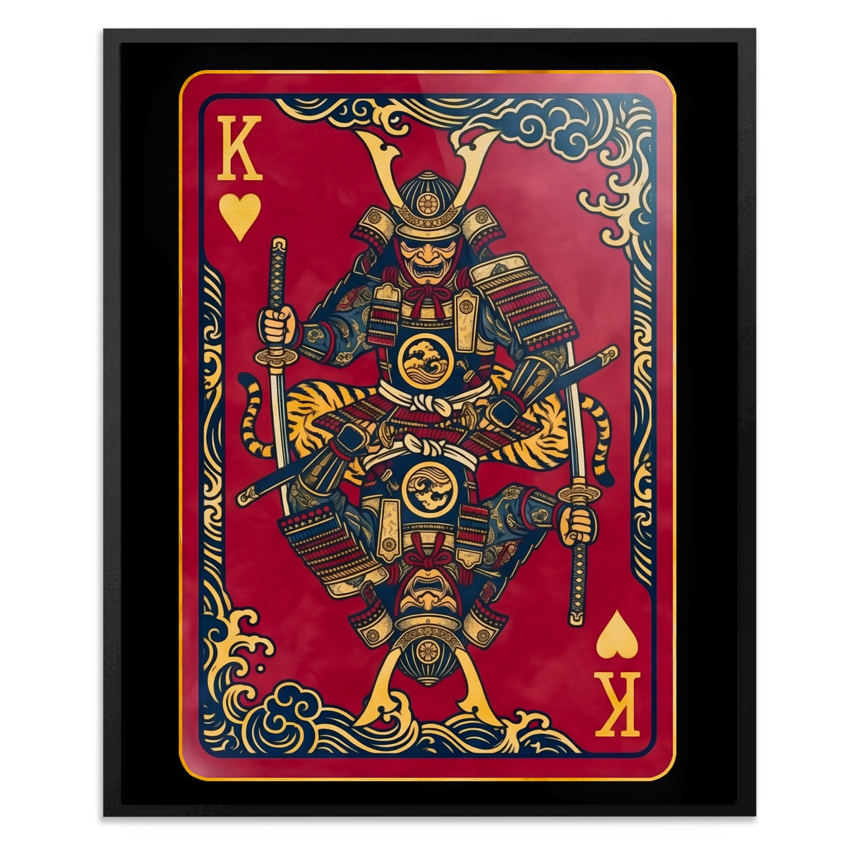 Samurai King Hearts Card — Samurai King Hearts Card Front Facing Portrait2 261