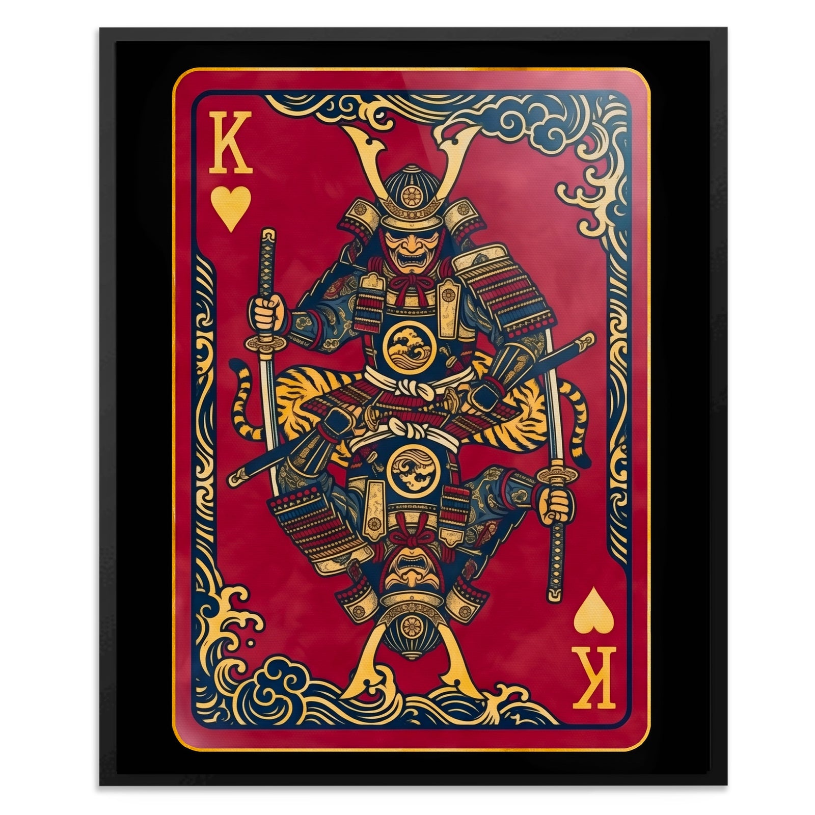 Samurai King Hearts Card — Samurai King Hearts Card Front Facing Portrait2 261