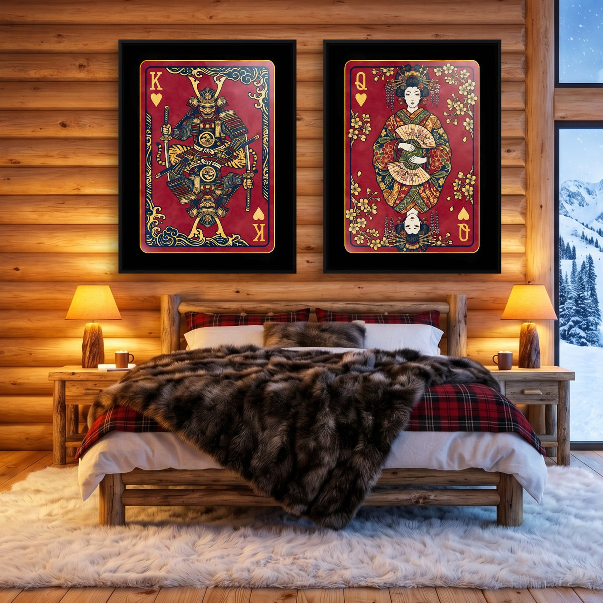 Samurai Hearts King & Queen