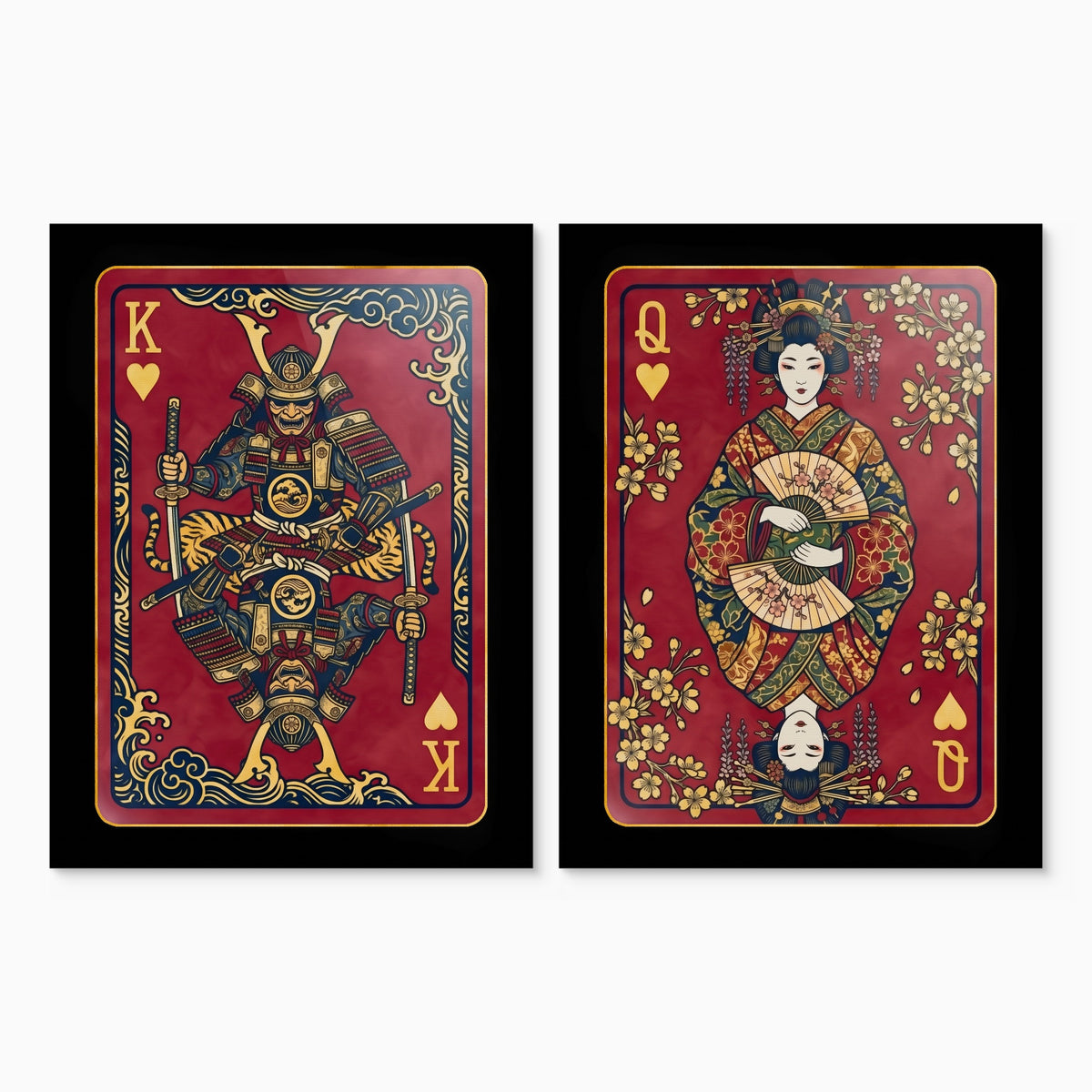 Samurai Hearts King & Queen