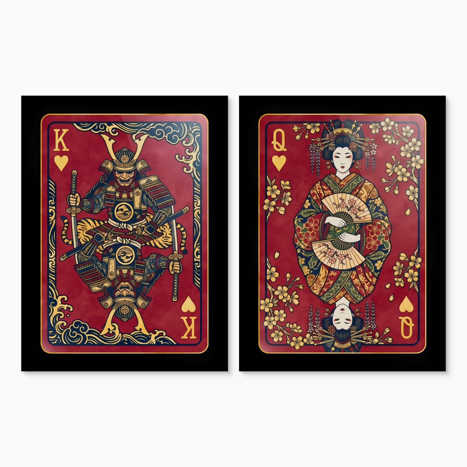 Samurai Hearts King & Queen