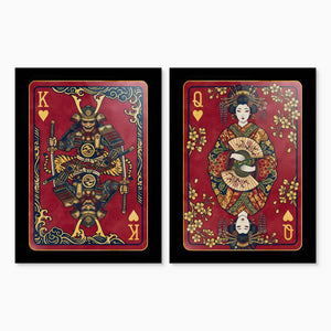 Samurai Hearts King & Queen