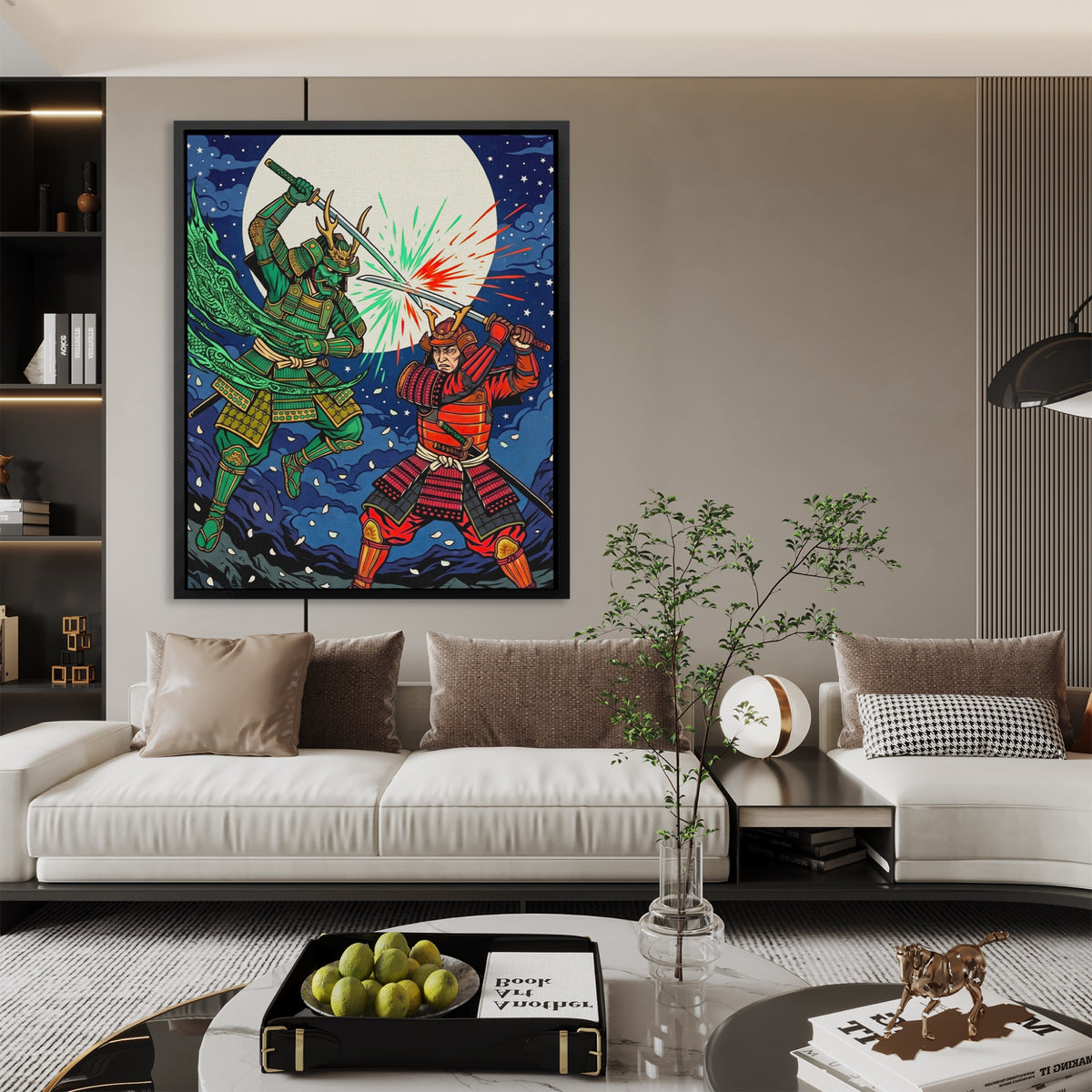 Samurai Lunar Duel — Samurai Lunar Duel Luxury Room Couch 64