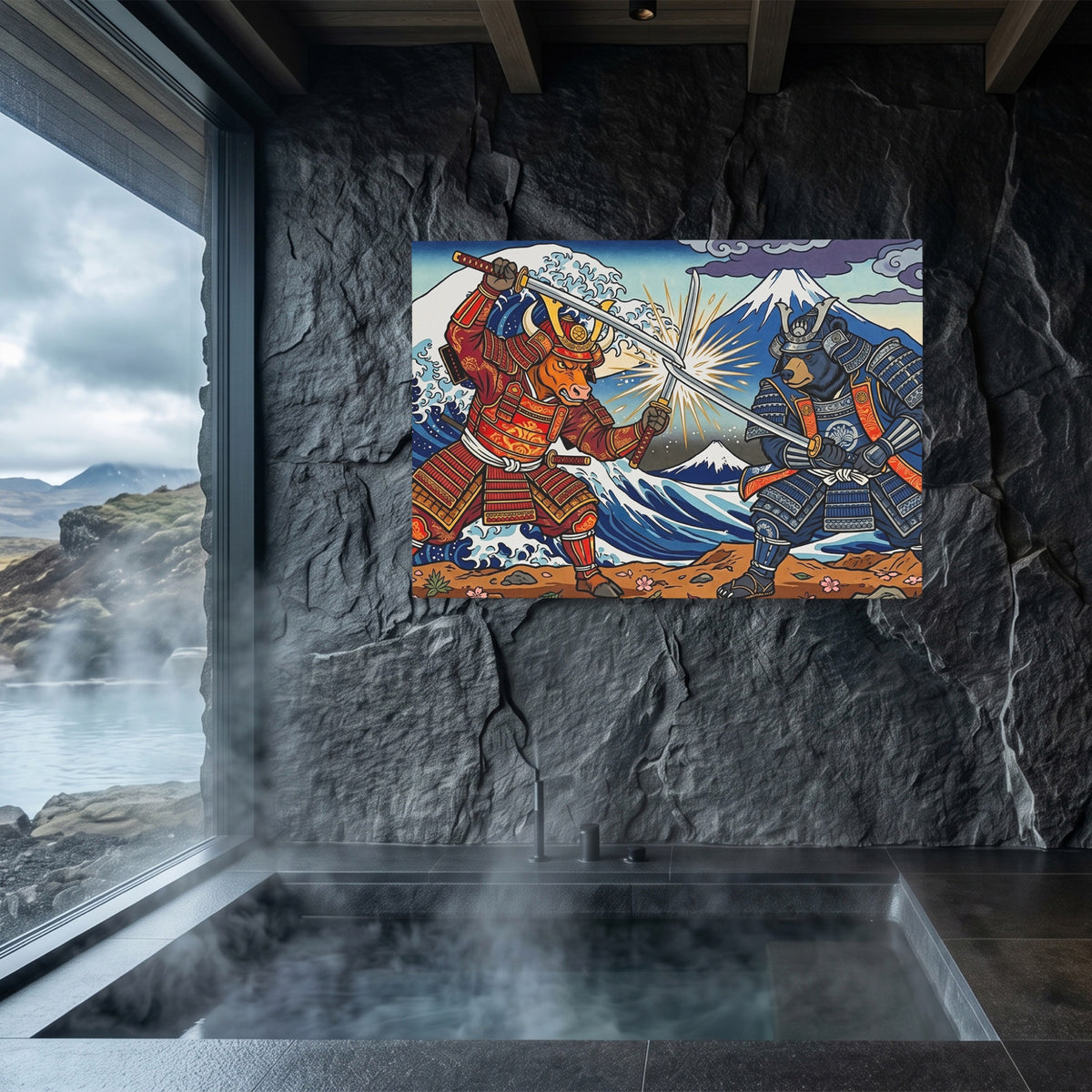 Samurai Mt. Fuji Clash — Samurai Mt. Fuji Clash Sauna Dark Land 191