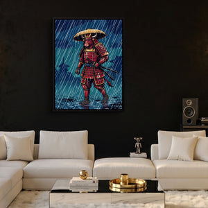 Samurai Rainy Vigil — samurai rainy vigil sq hype beast land v2 1port framed black