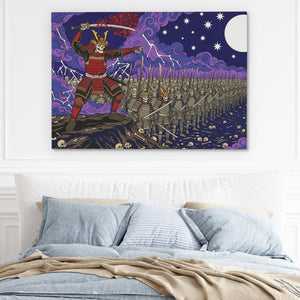 Samurai Skeleton Army — Samurai Skeleton Army Light Blue Bed 108