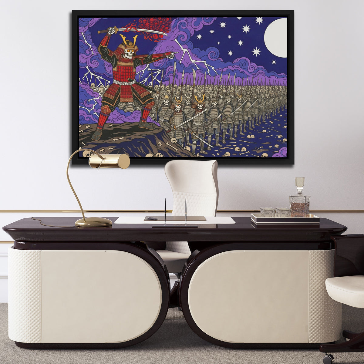 Samurai Skeleton Army — Samurai Skeleton Army Luxury Office Desk 150