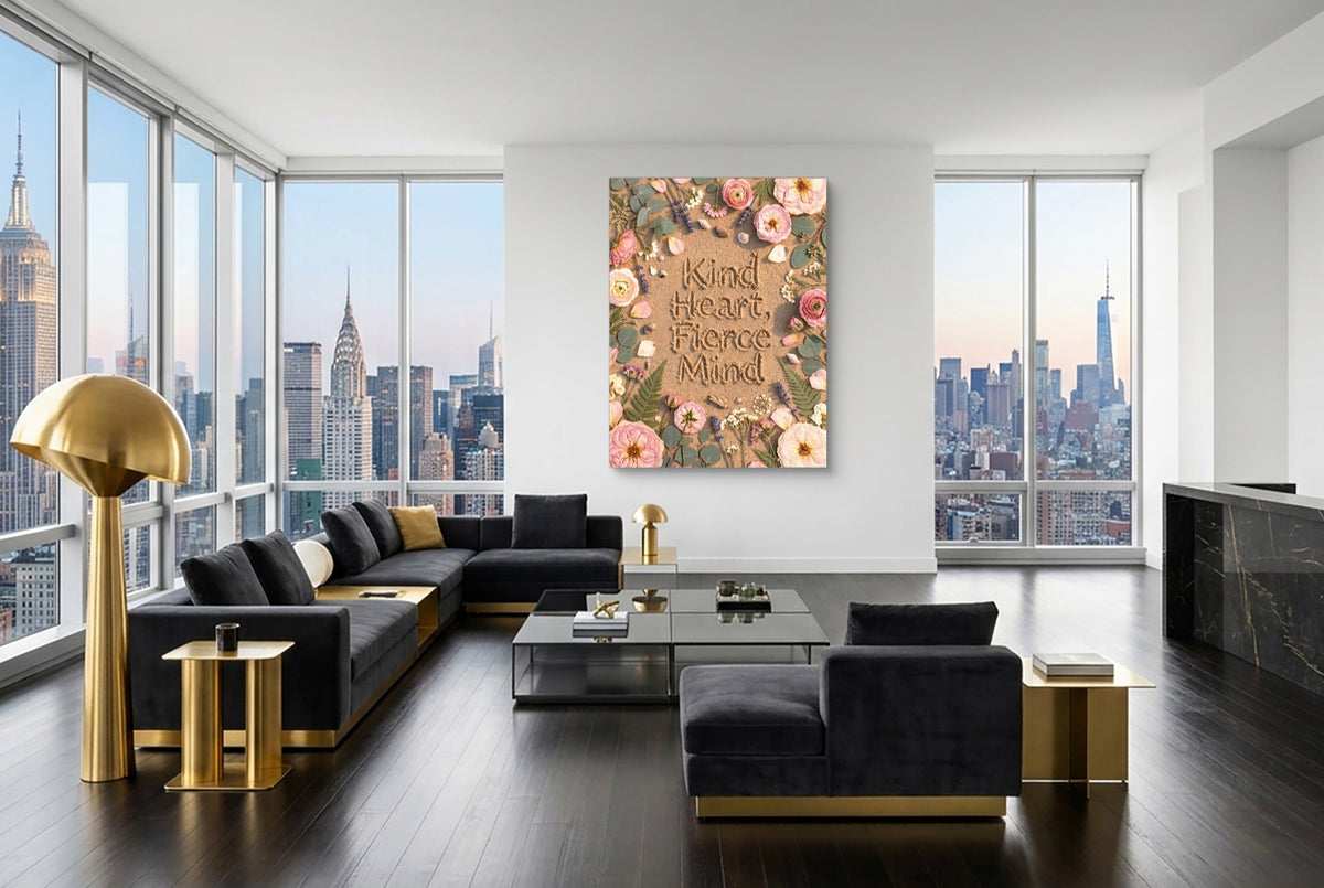 Sandy Words - Luxury Wall Art