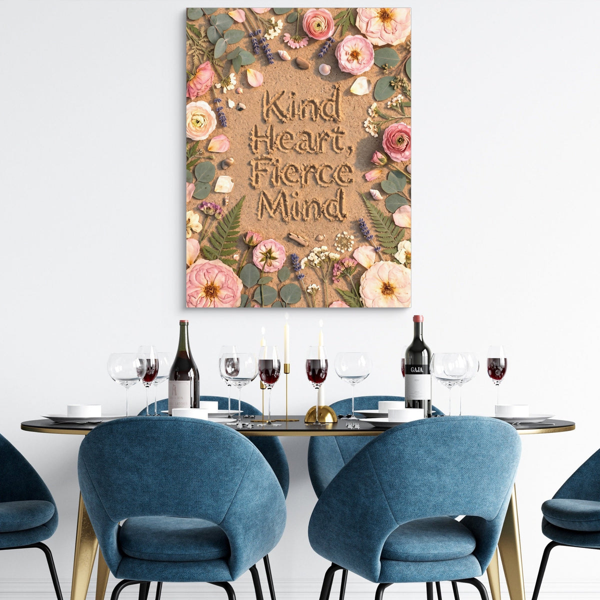 Sandy Words - Luxury Wall Art