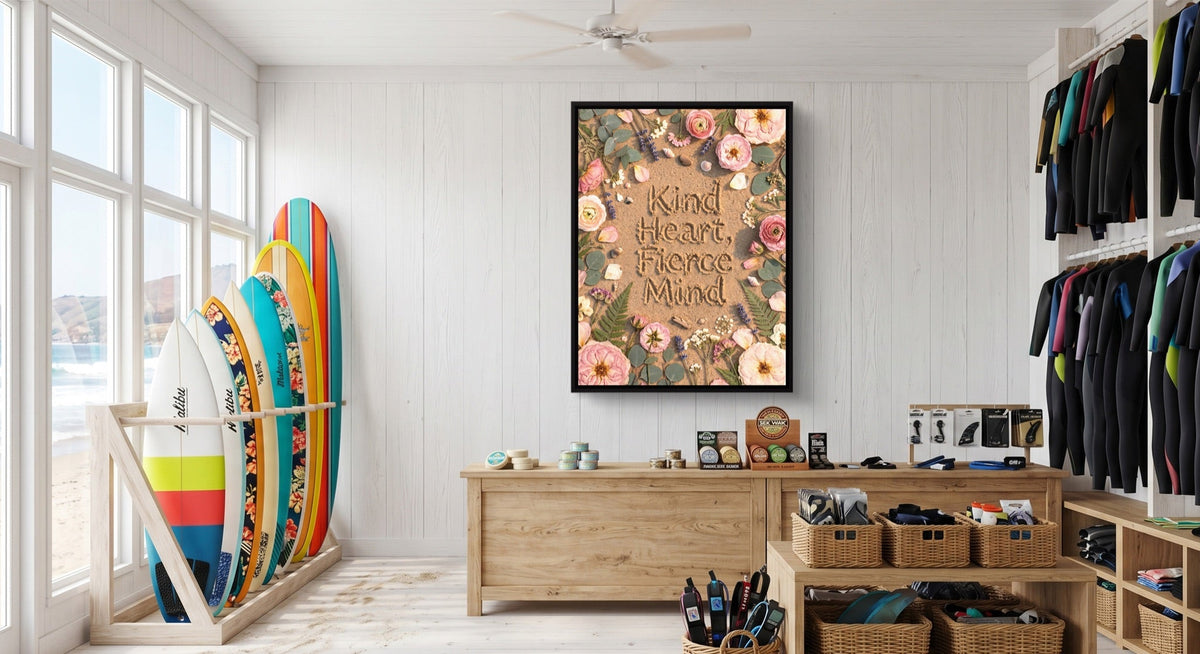 Sandy Words - Luxury Wall Art