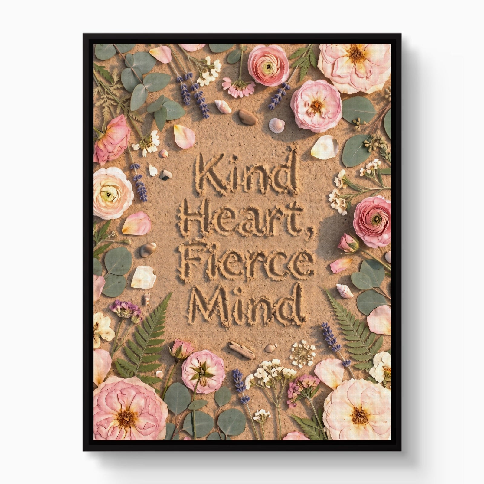 Sandy Words - Luxury Wall Art
