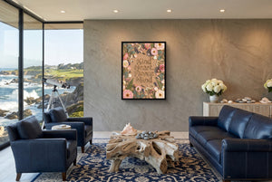Sandy Words - Luxury Wall Art