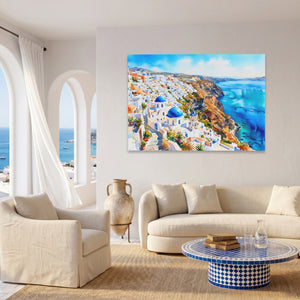 Santorini Azure Paradise — Santorini Azure Paradise Coast Living Room Land 129