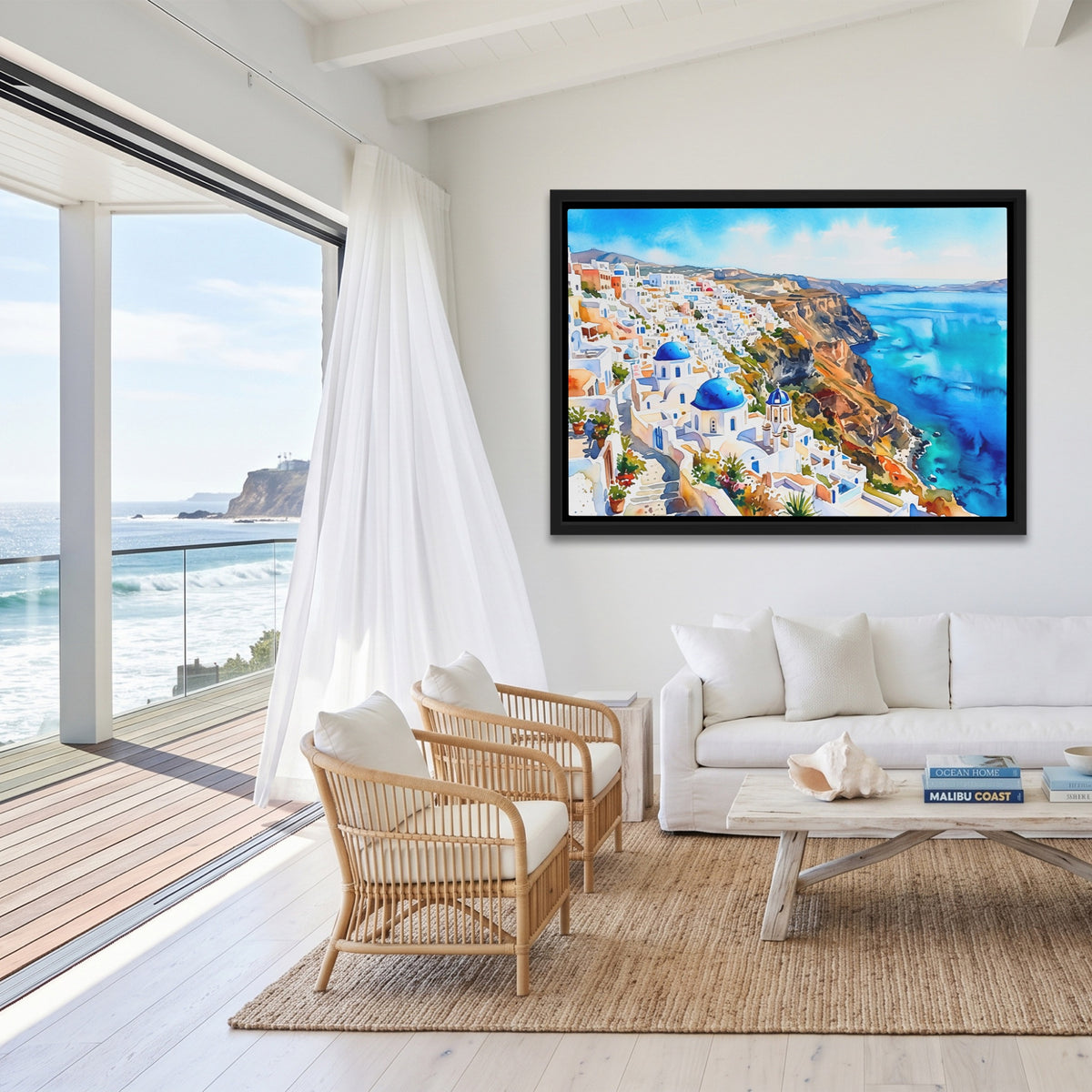 Santorini Azure Paradise — Santorini Azure Paradise Malibu Beach Land 239