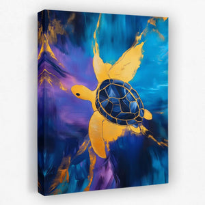 Sapphire Current - Luxury Wall Art