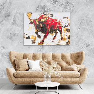 Scarlet Rampage - Luxury Wall Art