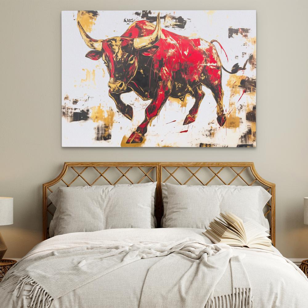 Scarlet Rampage - Luxury Wall Art