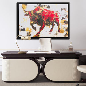 Scarlet Rampage - Luxury Wall Art